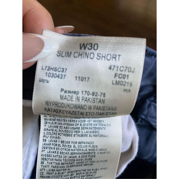 Lee 30 slim blue chino shorts - Picture 5 of 5